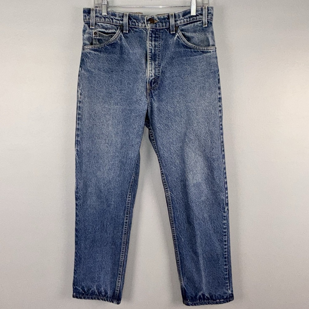 Levi's 505 Jeans 34x30 (fits 33x30) Orange Tab Straight Leg *READ
